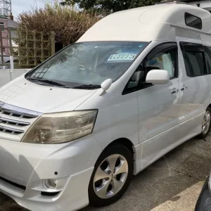 2008 Toyota Alphard Hi Top Roof Camper with Cassette Toilet - Image 2