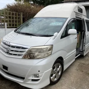 2008 Toyota Alphard Hi Top Roof Camper with Cassette Toilet