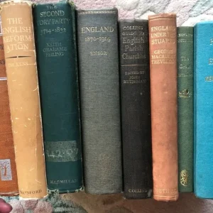 8 Antique hardback history books postage £6 tracked