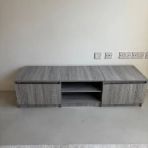 Grey TV unit - Image 3