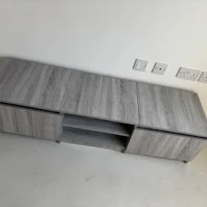 Grey TV unit - Image 4
