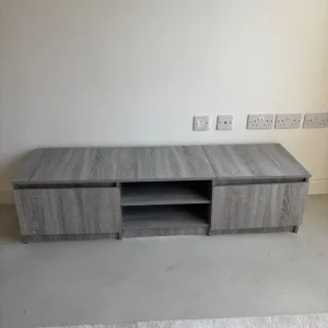 Grey TV unit