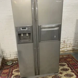 🚚TopBrand Samsung Grey American 3 Doors With Water Dispenser/Icemaker Fridge - Image 4