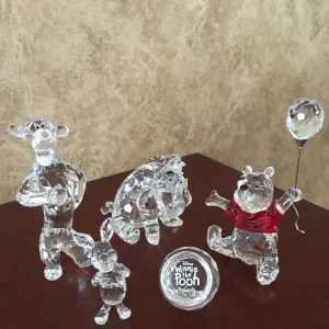 SWAROVSKI CRYSTAL (Disney) - 5 Piece Collection………Winnie The Pooh & Pals