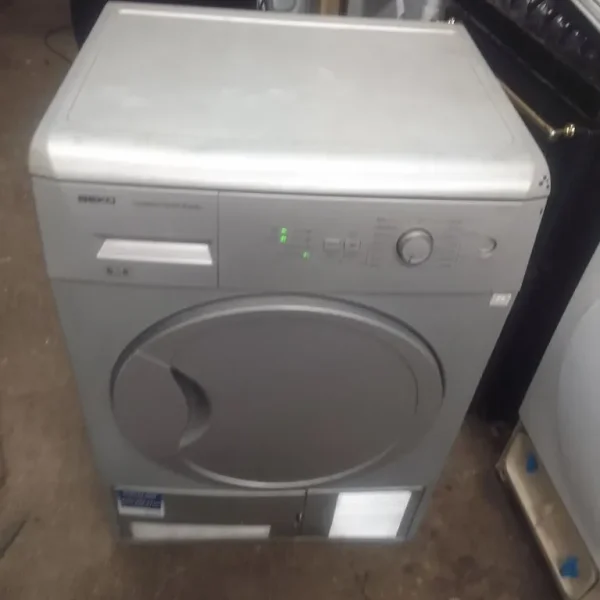 Silver beko condenser tumbke dryer as new