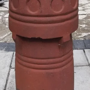 2x Matching Vintage Chimney pots