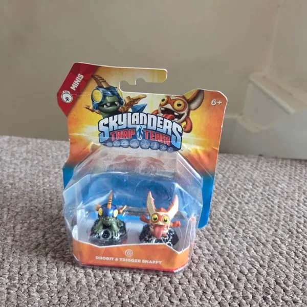 Skylanders trap team drobit and trigger snappy