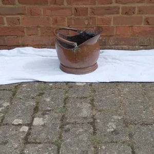 Vintage Copper Coal Scuttle - Image 3