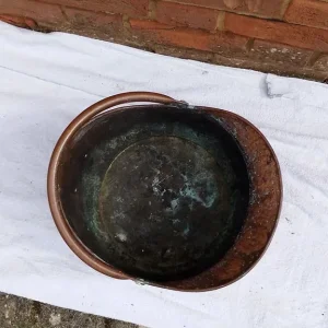 Vintage Copper Coal Scuttle
