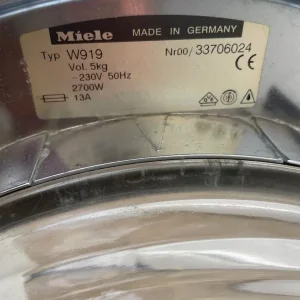 Miele Novotronic w919 WPS Washing Machine - Image 3