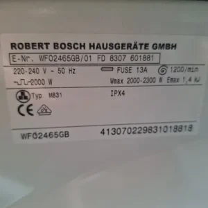 Bosch Exxcel washing machine - Image 5