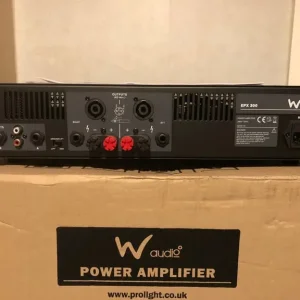 W Audio EPX 300 Professional Power Amplifier / New - Image 2
