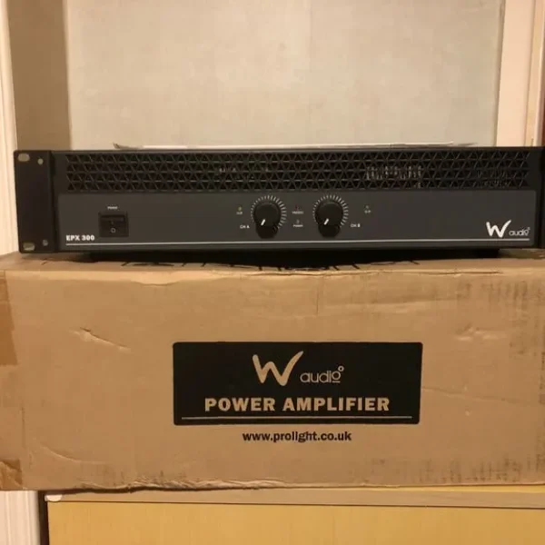 W Audio EPX 300 Professional Power Amplifier / New