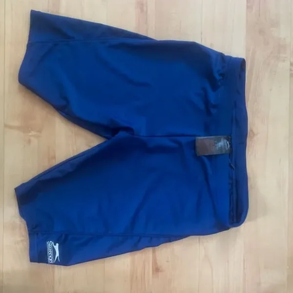 Attractive, well made, Slazenger blue shorts, medium, unworn