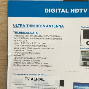 Digital HDTV antenna ultra-thin - Image 5