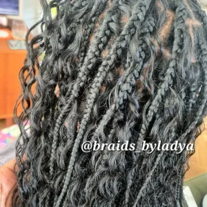 London Box braids, Goddess, Knotless Braids etc - Image 6