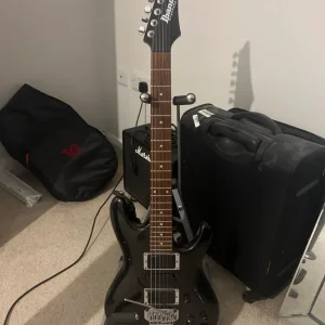 Ibanez EDR170EX Ergodyne Electric Guitar - Metallic Black