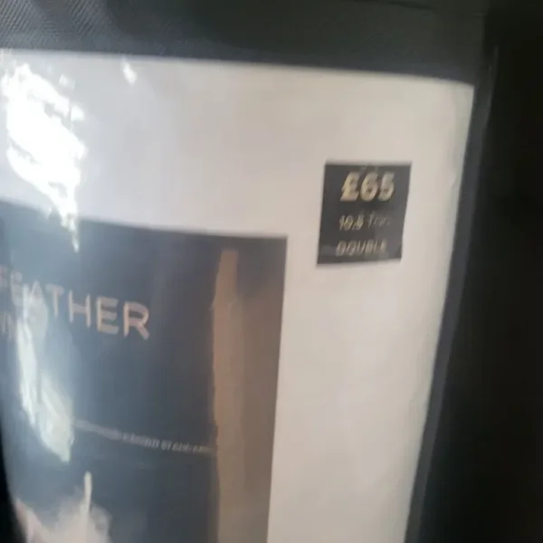 New and sealed duvet