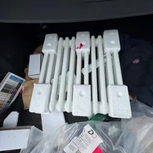 500 x 521 mm white column radiator - Image 5