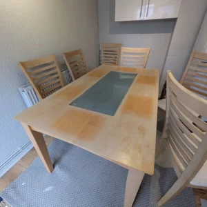 Dining table and chairs - Image 3
