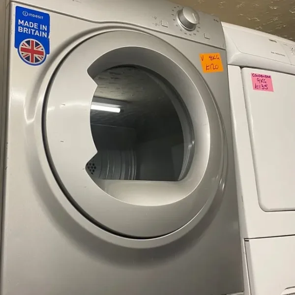 📲SILVER INDESIT 8KG VENTED TUMBLE DRYER