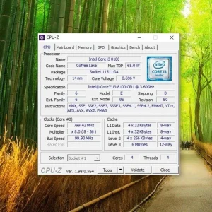 Intel Core i3-8100 CPU Quad Core 4 Thread - Image 3
