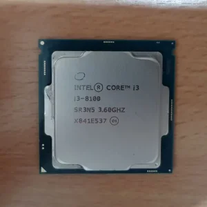 Intel Core i3-8100 CPU Quad Core 4 Thread