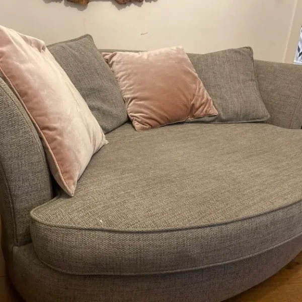 Semi circle sofa cuddle sofa