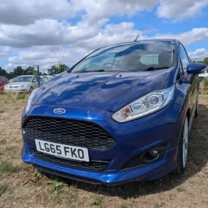 Ford Fiesta ZETEC S ulez petrol metallic blue Hpi clear 3 door - Image 2