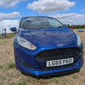 Ford Fiesta ZETEC S ulez petrol metallic blue Hpi clear 3 door - Image 3