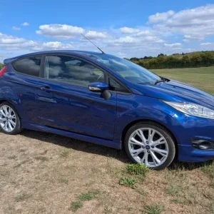 Ford Fiesta ZETEC S ulez petrol metallic blue Hpi clear 3 door - Image 4