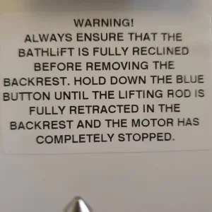 Bellavita battery Bath lift - Image 6