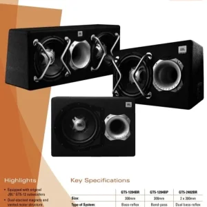 JBL GT5-1204BR Slipstream Car Subwoofer - Image 3