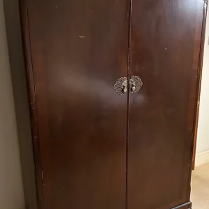Large Wooden Wardrobe - Image 4