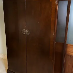 Large Wooden Wardrobe - Image 5