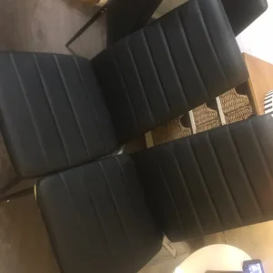 Black chairs 4