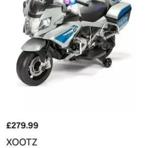 Children’s BMW Police Electric Motorbike - Image 4