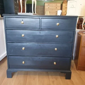 18th Century Oak Commode Chest of Drawers - Image 2
