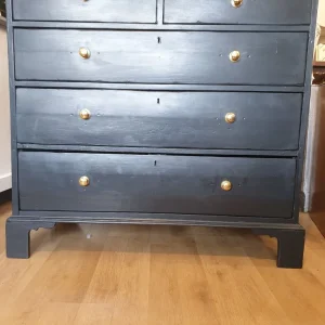18th Century Oak Commode Chest of Drawers - Image 4