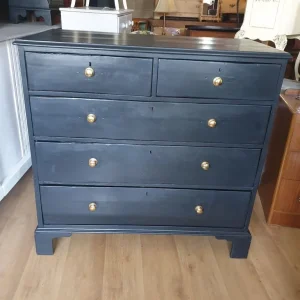 18th Century Oak Commode Chest of Drawers - Image 8