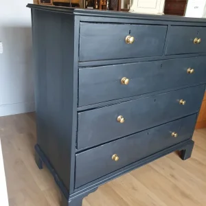 18th Century Oak Commode Chest of Drawers