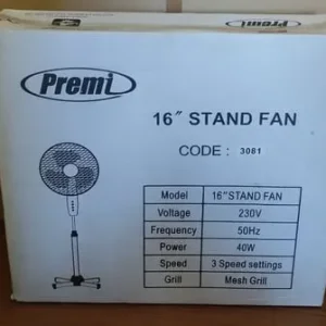 4 Fans for £50.00 (2x 14inch table, 1 x 11inch desk, and 1x brand new 16inch floor fan) - Image 2