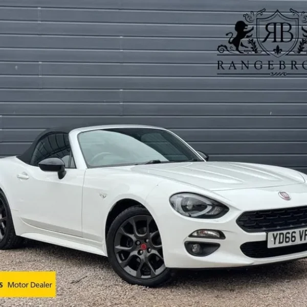 2016 66 FIAT 124 SPIDER 1.4 MULTIAIR LUSSO PLUS CONVERTIBLE 2DR PETROL EURO 6