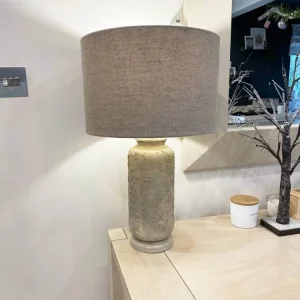 Bespoke Handmade Table Lamp Glass Bedside Lounge Living Room Hall Cream Beige Shades RRP £159.95 - Image 4