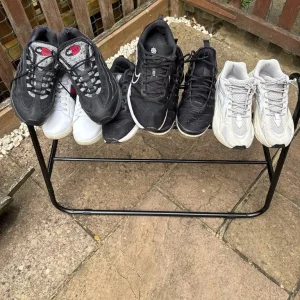 Five pairs of men’s size 9 trainers
