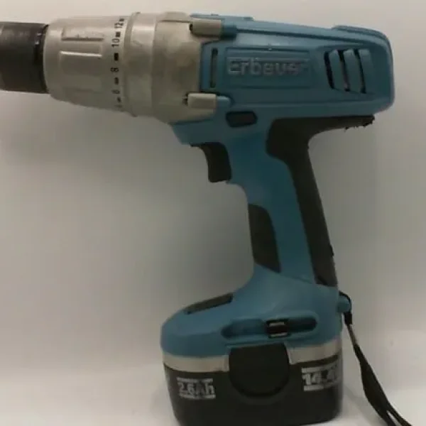 ERBAUER - ERQ247COM WITH 2.6AH 14.4V BATTERY AND BATTERY CHARGER AND EXTRA 2.6AH 14.4V BATTERY