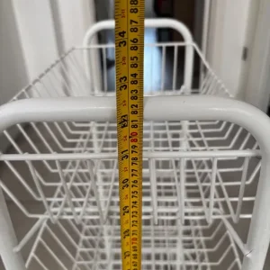 4 tiers fruit/vegetable basket/shelves, on wheels - Image 4