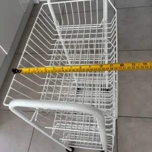 4 tiers fruit/vegetable basket/shelves, on wheels - Image 6