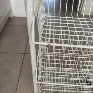 4 tiers fruit/vegetable basket/shelves, on wheels - Image 7