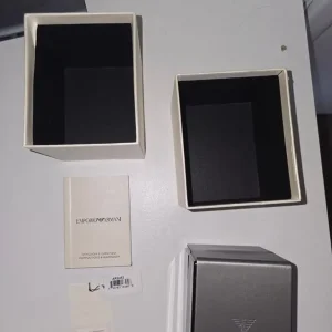 Emporio Armani Mens Black Watch - Image 2